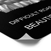 motivierend Herausforderung Poster (Ecke)