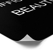 motivierend Herausforderung Poster (Ecke)