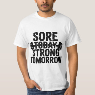 Motivierend - heute wund, morgen stark T-Shirt