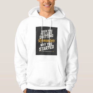 Motivierend Hoodie