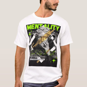 Motivierend Hustle Mentality Urban Streetwear Des T-Shirt