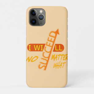 Motivierend Ich werde unter allen Umständen erfolg Case-Mate iPhone Hülle