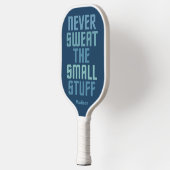 Motivierend individuelle Name Pickleball Schläger (Links)