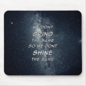 Motivierend Inspiration für die Grind- und Shine-S Mousepad (Vorne)