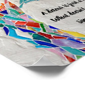 Motivierend Inspirationsangebot Poster (Ecke)