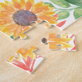 Motivierend Inspirationsblume Puzzle (Seite)