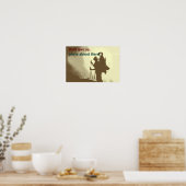 Motivierend Inspirationswanderung Poster (Küche)
