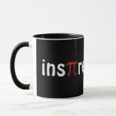 Motivierend inspirieren Sie Mathe-PU Tasse (Links)