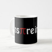 Motivierend inspirieren Sie Mathe-PU Tasse (Vorderseite Links)