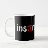Motivierend inspirieren Sie Mathe-PU Tasse (Links)