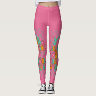 Motivierend, inspirierend, gut sichtbar leggings