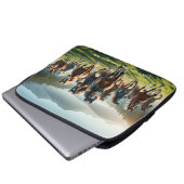 Motivierend inspirierend laptopschutzhülle (Vorne Knopf)