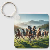 Motivierend inspirierend schlüsselanhänger (Vorderseite)