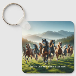 Motivierend inspirierend schlüsselanhänger