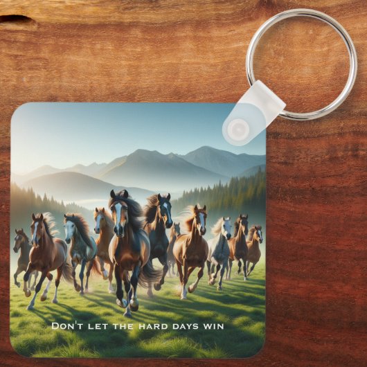 Motivierend inspirierend schlüsselanhänger (Rückseite)