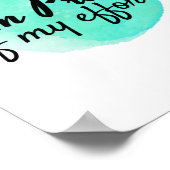 motivierend inspirierende spirituelle Zitate Poster (Ecke)