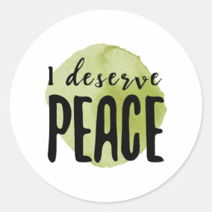 motivierend inspirierende Zitate Runder Aufkleber