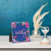 Motivierend inspirierender Spaß Fotoplatte (InSitu)