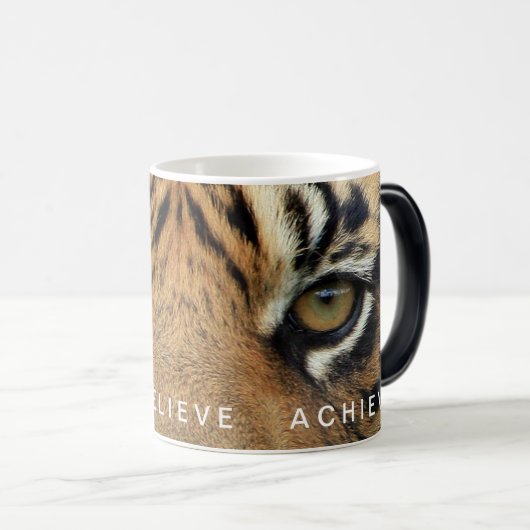 Motivierend inspirierender Zitatstraum Verwandlungstasse (VorderseiteRechts)