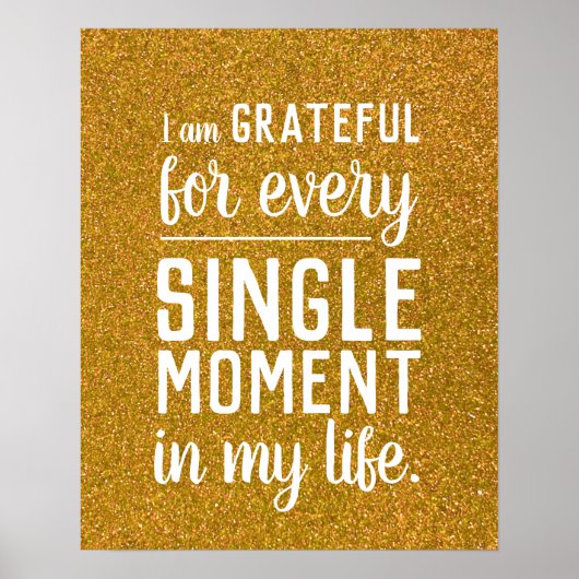 Motivierend inspirierendes Zitat Poster (Vorne)