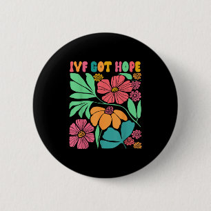 Motivierend Inspiriert Ivf Mama Wildblume Ivf Mama Button