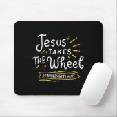 Motivierend Jesus nimmt den rätselhaften religiöse Mousepad (Mit Mouse)
