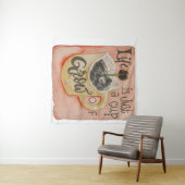 Motivierend Kaffee Inspiration Wandteppich (Beispiel (Horizontal))