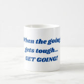 Motivierend Kaffee-Tasse Kaffeetasse (Mittel)