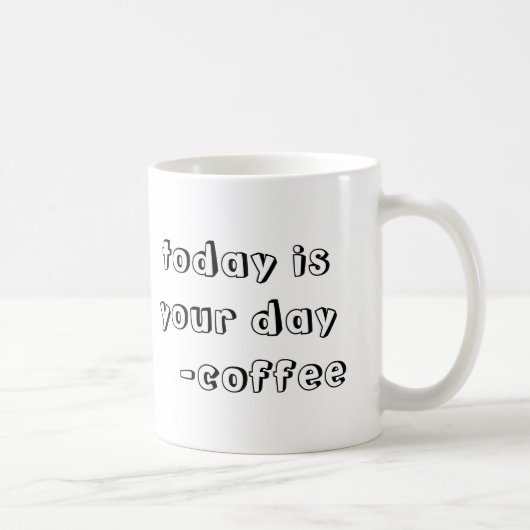 Motivierend Kaffee-Tasse Kaffeetasse (Rechts)