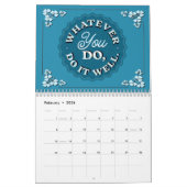 Motivierend Kalender hinzufügen Jahr 20XX (Feb 2026)