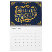 Motivierend Kalender hinzufügen Jahr 20XX (Jan 2026)