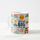 Motivierend Kids Tasse - Traum groß (Vorderseite Links)