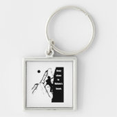 Motivierend Klettern Schlüsselanhänger (Vorne)