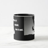 Motivierend Klettern Tasse (Zentrum)