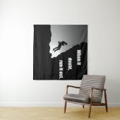 Motivierend Klettern Wandteppich (Beispiel (Horizontal))