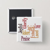 Motivierend Knopf 6 Button (Vorne & Hinten)