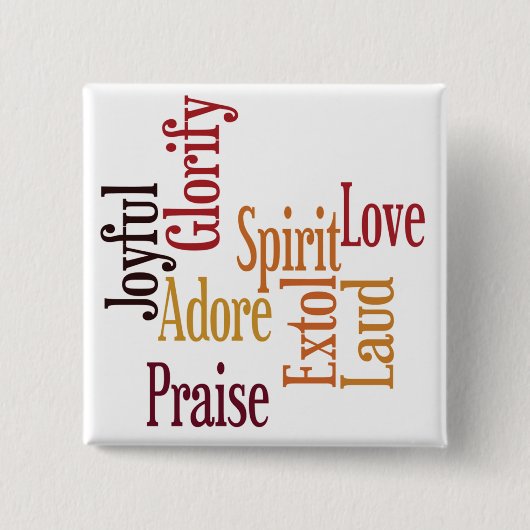 Motivierend Knopf 6 Button (Vorderseite)