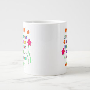 Motivierend Kostenvoranschlag Jumbo-Tasse
