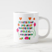 Motivierend Kostenvoranschlag Jumbo-Tasse (Rechts)