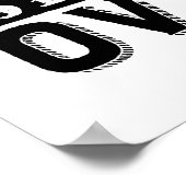 Motivierend Kostenvoranschlag nie zu spät, um darü Poster (Ecke)