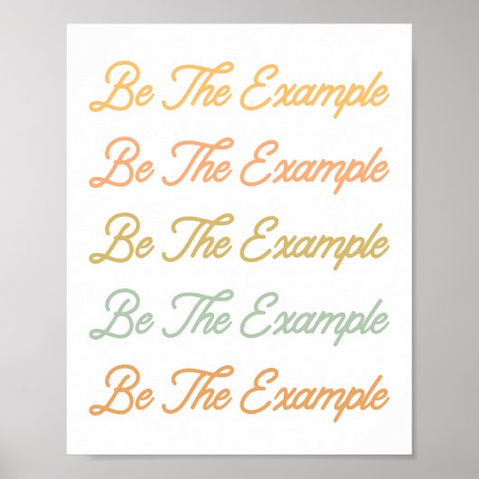 Motivierend Kostenvoranschlag Poster (Vorne)