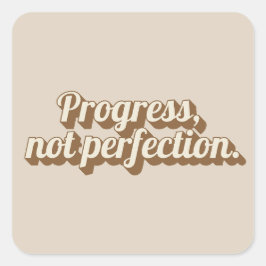 Motivierend Kostenvoranschlag Quadratischer Aufkleber