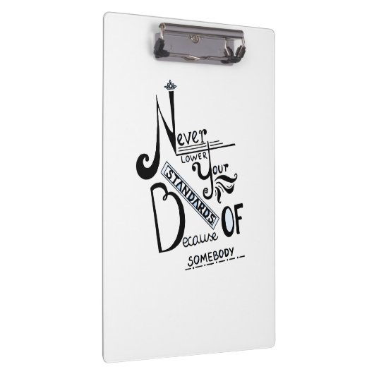 Motivierend Kostenvoranschläge für Standards Klemmbrett (Rechts)