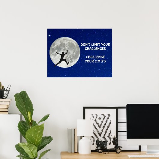 Motivierend Kostenvoranschläge Poster (Heimbüro)