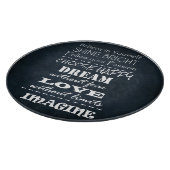 Motivierend Kostenvoranschläge Schneidebrett (Ecke)