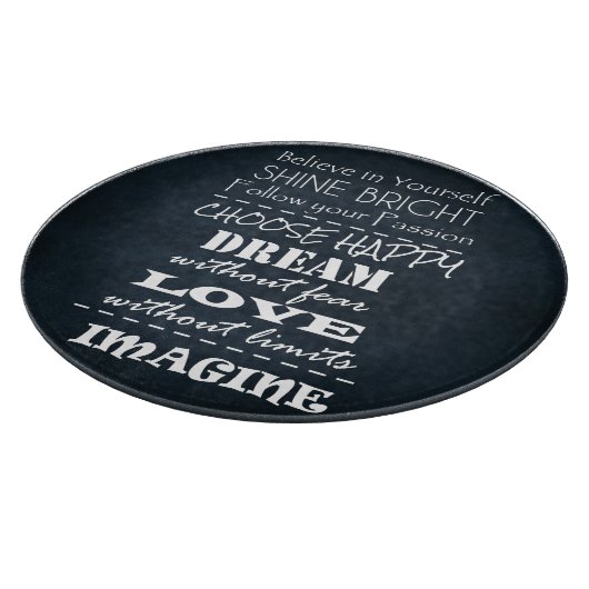 Motivierend Kostenvoranschläge Schneidebrett (Ecke)