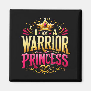 Motivierend Kronen der Kriegerprinzessin Magnet