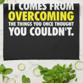 Motivierend Küchentuch (Gefaltet)