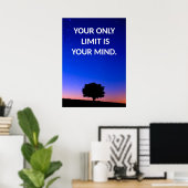 Motivierend Kunstdrucke Poster (Heimbüro)