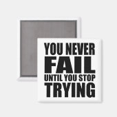 Motivierend Kurserfolg Magnet (Vorderseite/Rückseite)